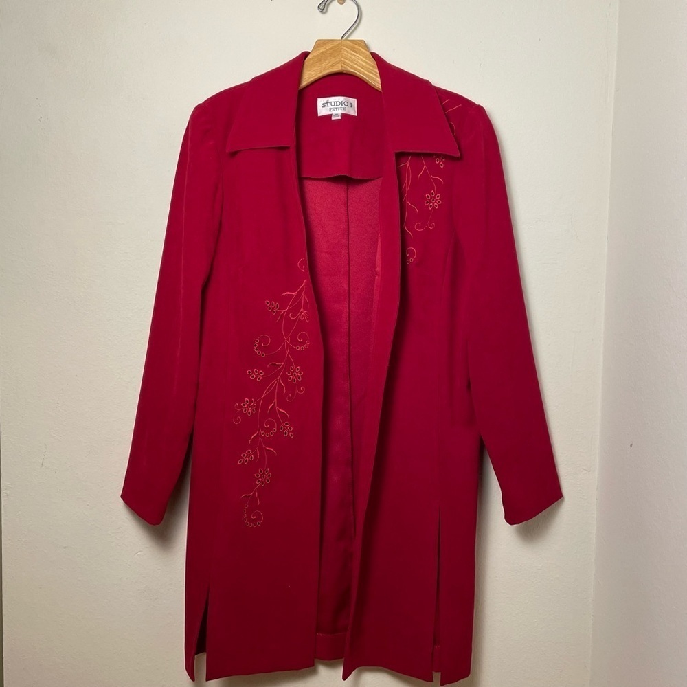 Petite Red Jacket